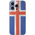Iceland Flag Distressed iPhone 16 Pro Skin